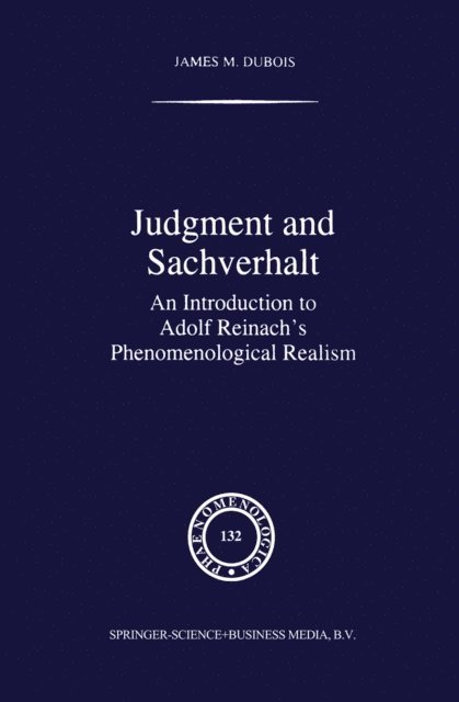 J.M. Dubois - Judgment and Sachverhalt, E-bok