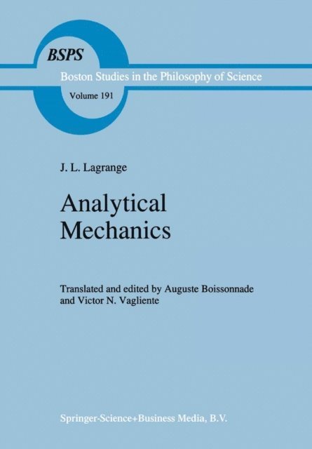 J.L. Lagrange - Analytical Mechanics, E-bok