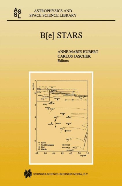 Carlos Jaschek, Anne Marie Hubert - B[e] Stars, E-bok