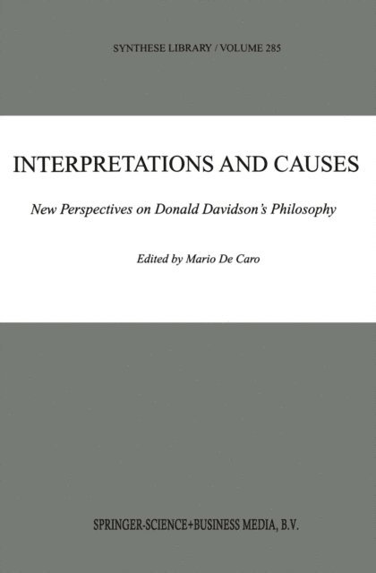 Mario de Caro - Interpretations and Causes, E-bok