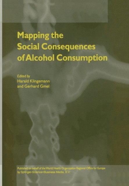G. Gmel, Harald Klingemann - Mapping the Social Consequences of Alcohol Consumption, E-bok