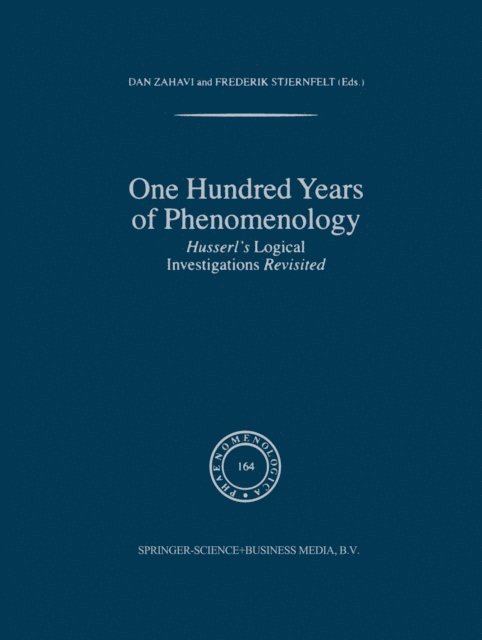 Frederik Stjernfelt, D. Zahavi - One Hundred Years of Phenomenology, E-bok