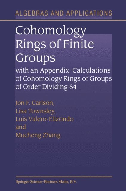 Mucheng Zhang, Luis Valero-Elizondo, L. Townsley, Jon F. Carlson - Cohomology Rings of Finite Groups, E-bok