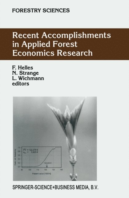 Lars Wichmann, N. Strange, F. Helles - Recent Accomplishments in Applied Forest Economics Research, E-bok