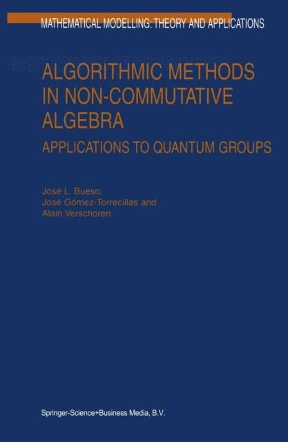 A. Verschoren, Jose Gomez-Torrecillas, J.L. Bueso - Algorithmic Methods in Non-Commutative Algebra, E-bok