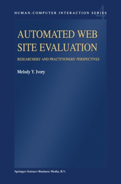 M.Y. Ivory - Automated Web Site Evaluation, E-bok