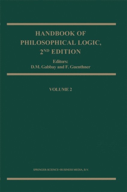 Franz Guenthner, Dov M. Gabbay - Handbook of Philosophical Logic, E-bok