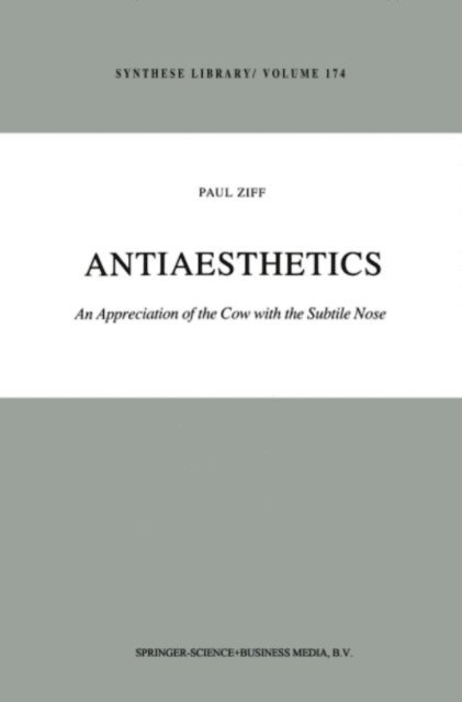 Paul Ziff - Antiaesthetics, E-bok