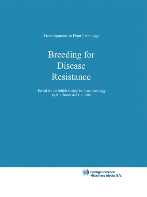G.J. Jellis, R. Johnson - Breeding for Disease Resistance, E-bok