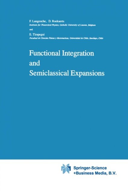 E. Tirapegui, Dirk Roekaerts, Flor Langouche - Functional Integration and Semiclassical Expansions, E-bok