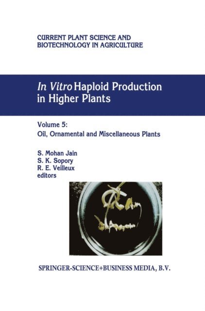 R.E. Veilleux, S.K. Sopory, S. Mohan Jain - In Vitro Haploid Production in Higher Plants, E-bok