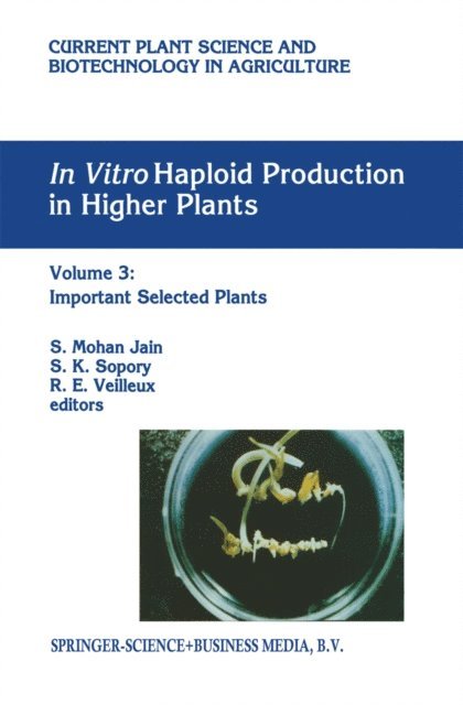R.E. Veilleux, S.K. Sopory, S. Mohan Jain - In vitro Haploid Production in Higher Plants, E-bok