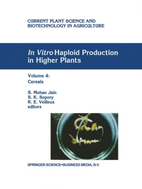 R.E. Veilleux, S.K. Sopory, S. Mohan Jain - In Vitro Haploid Production in Higher Plants, E-bok
