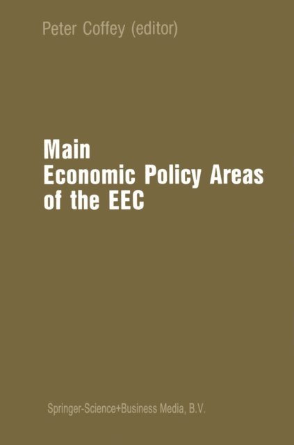 P. Coffey - Main Economic Policy Areas of the EEC, E-bok