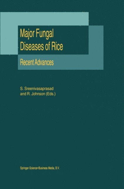 R. Johnson, S. Sreenivasaprasad - Major Fungal Diseases of Rice, E-bok