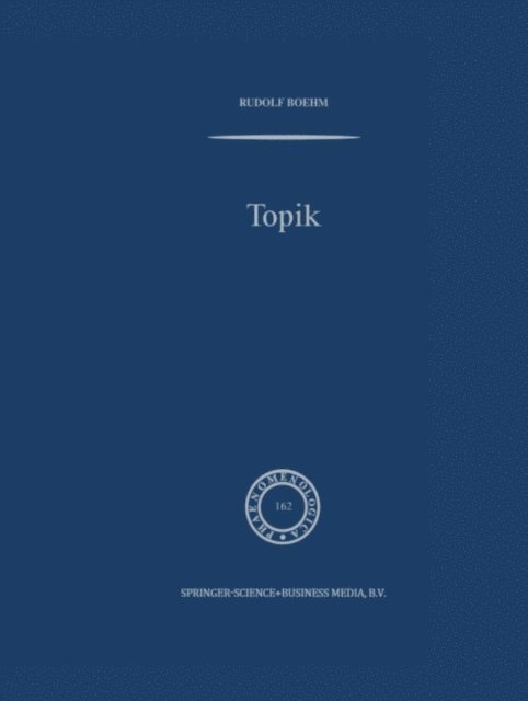 Rudolf Boehm - Topik, E-bok