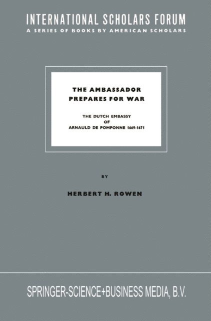 Herbert H. Rowen - Ambassador Prepares for War, E-bok