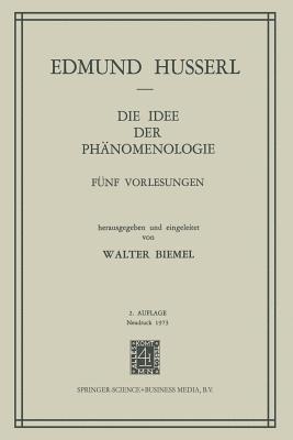 Edmund Husserl - Idee Der Phanomenologie, Häftad