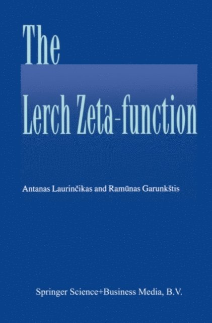 Ramunas Garunkstis, Antanas Laurincikas - Lerch zeta-function, E-bok. Tillgänglighet: Lägg i varukorg