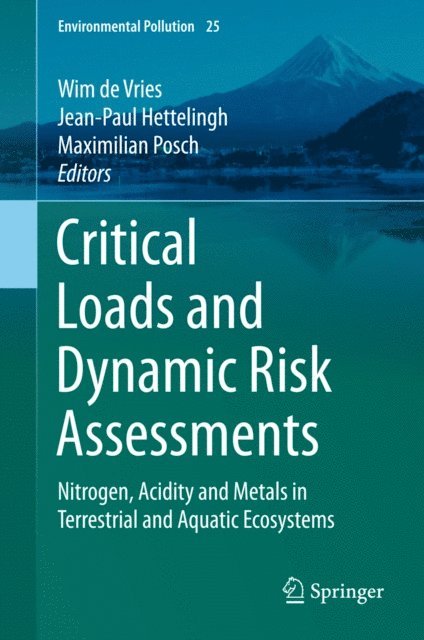 Maximilian Posch, Jean-Paul Hettelingh, Wim de Vries - Critical Loads and Dynamic Risk Assessments, E-bok