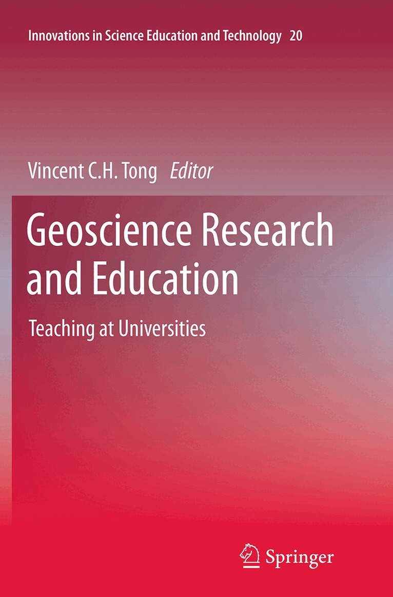 Vincent C. H. Tong - Geoscience Research and Education, Häftad