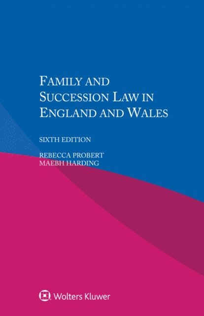 Maebh Harding, Rebecca Probert - Family and Succession Law in England and Wales, E-bok