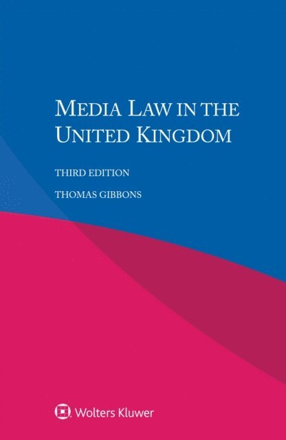 Thomas Gibbons - Media Law in the United Kingdom, E-bok