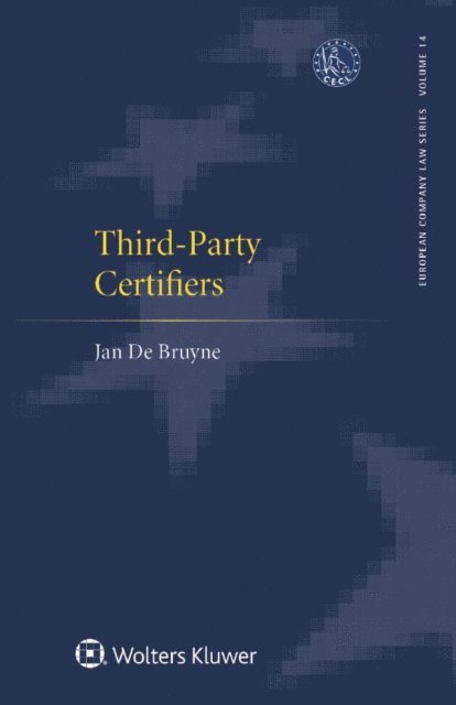 Jan De Bruyne - Third-Party Certifiers, E-bok