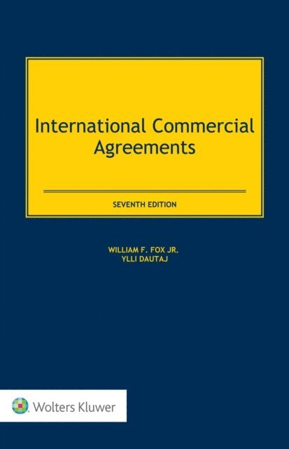 Ylli Dautaj, William Fox - International Commercial Agreements, E-bok