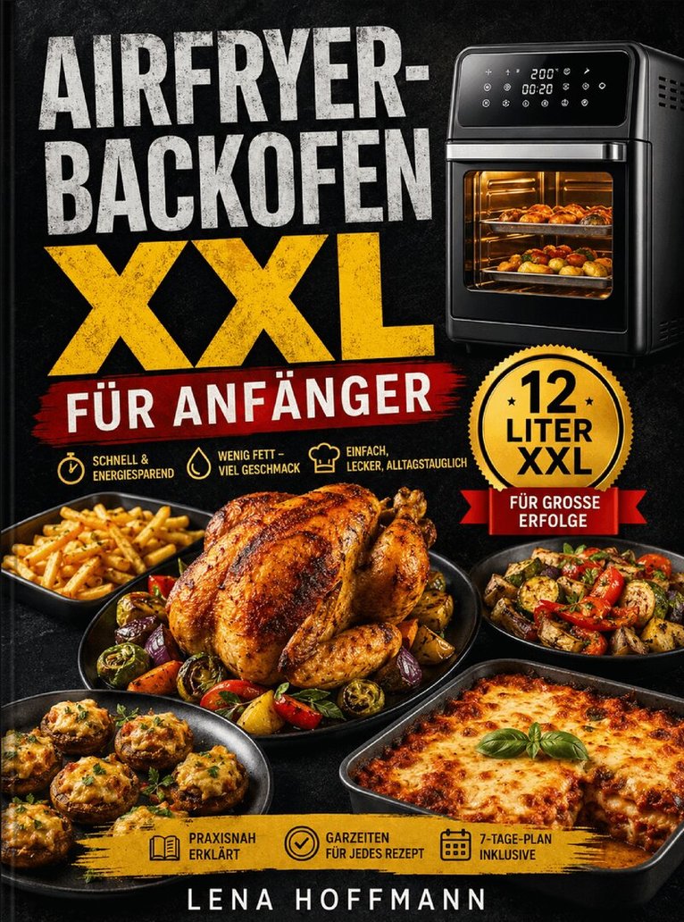 Lena Hoffmann - Airfryer-Backofen XXL für Anfänger, Häftad
