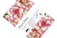 Pappersarksbcker 50x70cm 12 ark Flower Prints