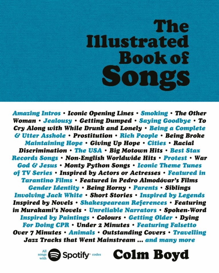 Colm Boyd - Illustrated Book of Songs, Inbunden