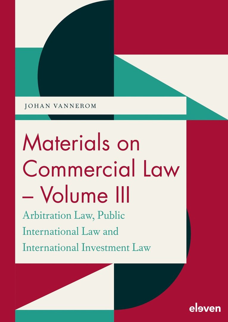 Johan Vannerom - Materials on Commercial Law - Volume III, Häftad