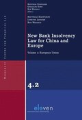 New Bank Insolvency Law for China and Europe: Volume 2 European Union