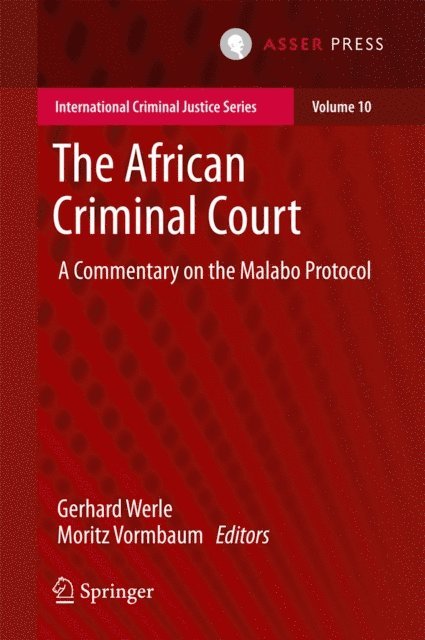 Moritz Vormbaum, Gerhard Werle - African Criminal Court, E-bok