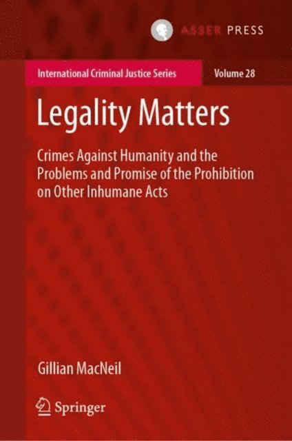 Gillian MacNeil - Legality Matters, E-bok