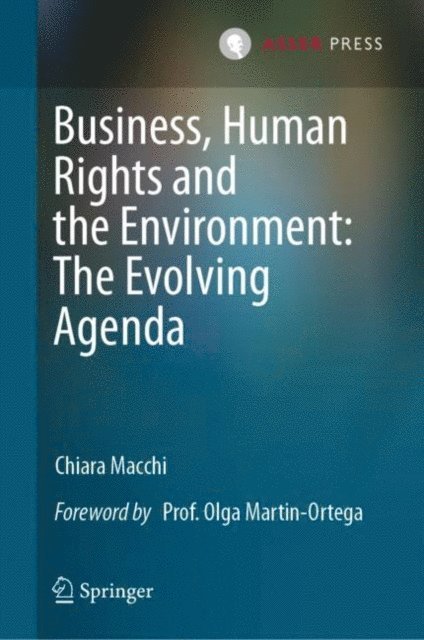 Chiara Macchi - Business, Human Rights and the Environment: The Evolving Agenda, E-bok