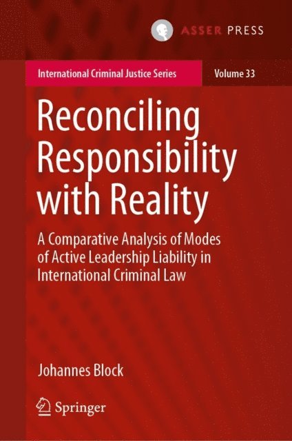 Johannes Block - Reconciling Responsibility with Reality, E-bok