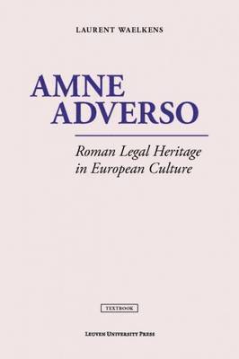 Laurent Waelkens - Amne Adverso, Häftad