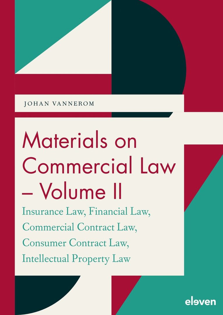Johan Vannerom - Materials on Commercial Law - Volume II, Häftad