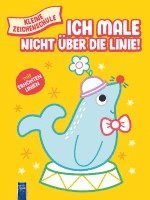 Kleine Zeichenschule - Ich male nicht über die Linie (gelb), Häftad