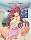 Livre de coloriage Filles sexy d'anime non-censures 1 & 2
