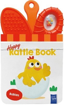 Happy Rattle Book, Kartonnage. Tillgänglighet: Lägg i varukorg