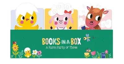 Farm Party of Three (Books-in-a-Box), Kartonnage. Tillgänglighet: Lägg i varukorg