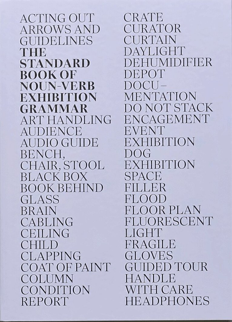 Niekolaas Johannes Lekkerkerk - Standard Book of Noun-Verb Exhibition, Häftad