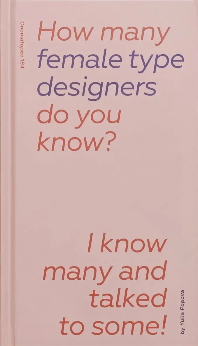 Yulia Popova - How many female type designers do you know?, Inbunden. Tillgänglighet: Tillfälligt slut