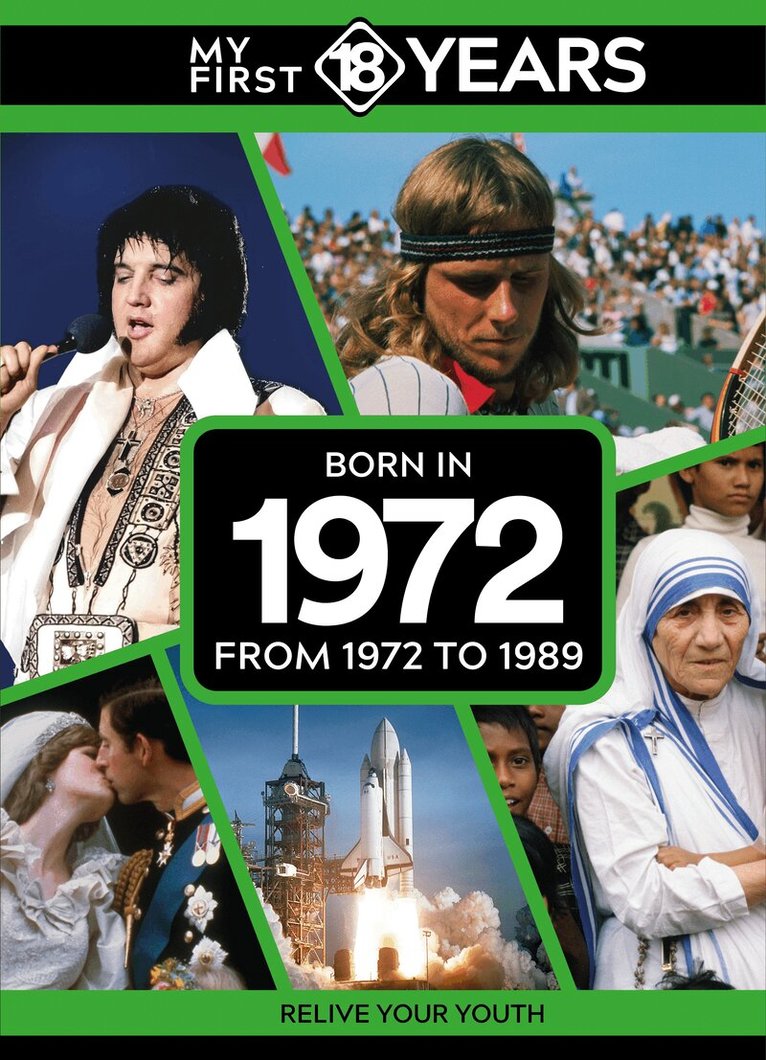 TDM Publishing - My First 18 Years - Born in 1972, Inbunden