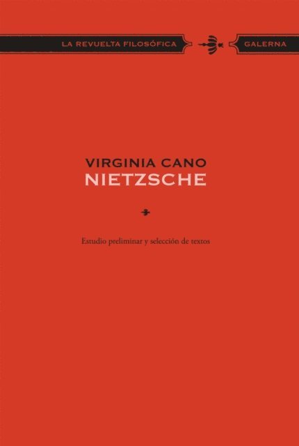 Virginia Cano - Nietzsche, E-bok