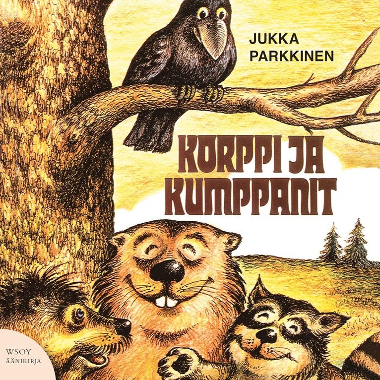 Jukka Parkkinen - Korppi ja kumppanit, Ljudbok