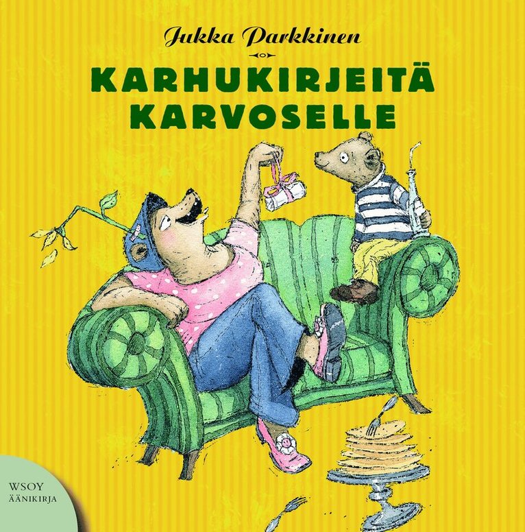 Jukka Parkkinen - Karhukirjeitä Karvoselle, Ljudbok